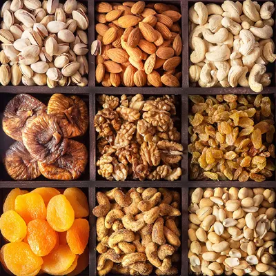 Mixed Dry Fruits and Nuts Collection