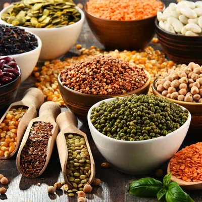 Assorted Pulses and Legumes